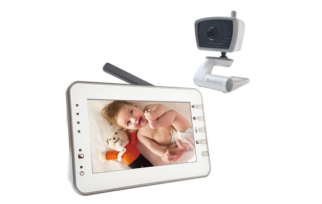 MoonyBaby 4.3 Inches Large LCD Video Baby Monitor