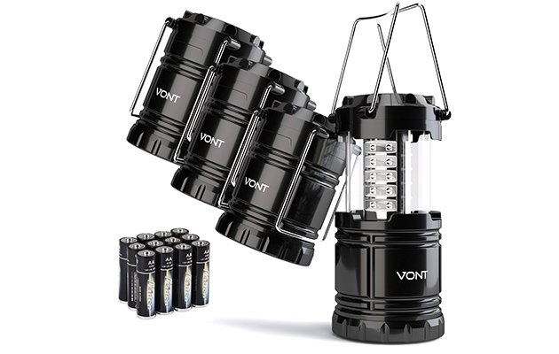 4 Pack LED Camping Lantern