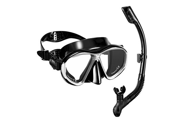 OMORC Snorkel Set, Anti-Fog Snorkel Mask