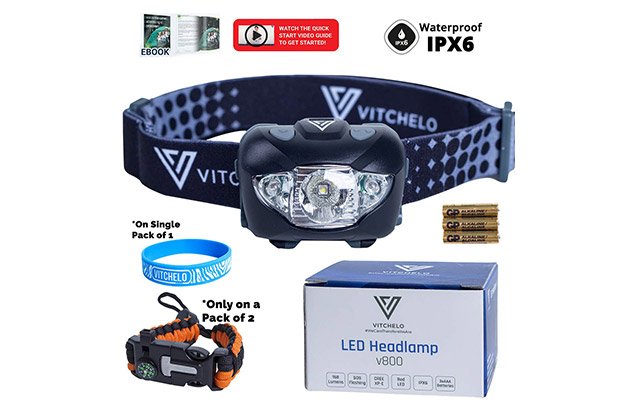 VITCHELO V800 Headlamp