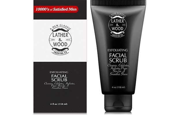 Lather & Wood Face Scrub For Men