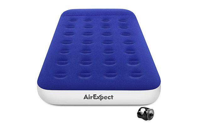  AirExpec Twin Camping Air Mattress with Rechargeable Electric Pump