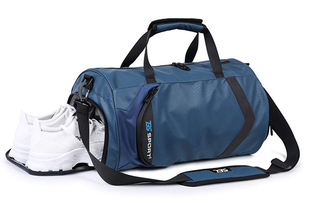 HUANGHENG Fitness Sports Gym Bag with Shoes Compartment