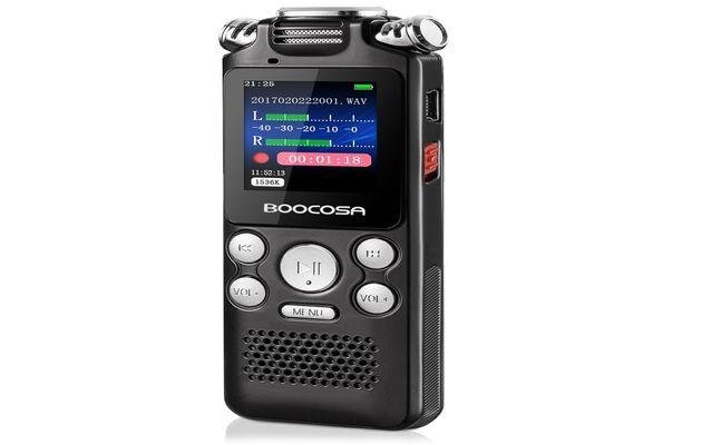 Boocosa Voice Recorder Portable Rechargeable