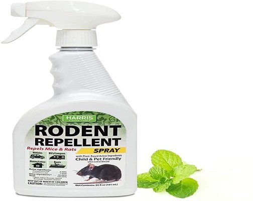 Harris Peppermint Oil Rodent Repellent Spray