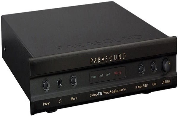 Parasound Zphono MM MC Phono Preamplifier with USB