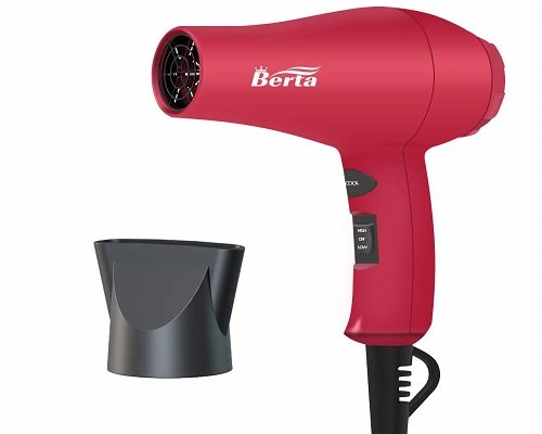 Berta Hair Dryer Travel Size, 1000W