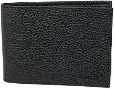 Gucci Men's Black Leather Bi-fold Wallet