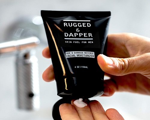 RUGGED and DAPPER Age Defense Face Moisturizer for Men