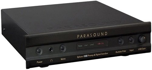 Parasound Zphono MM and MC Phono Preamplifier with USB