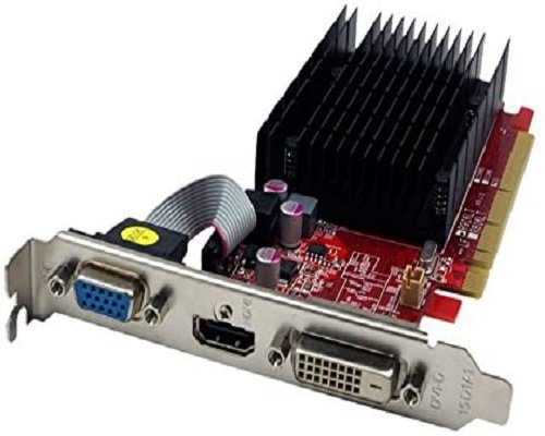 VisionTek Radeon 5450 1GB DDR3 (DVI-I, HDMI, VGA) Graphics Card