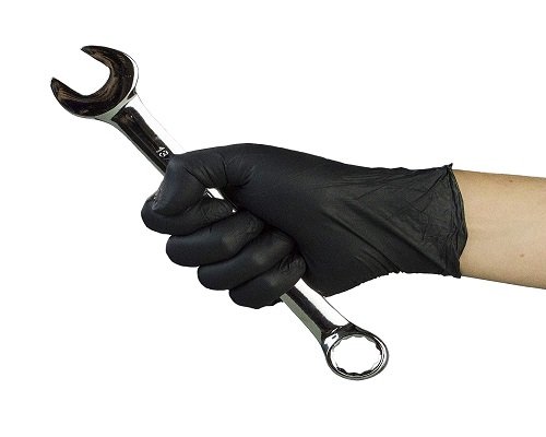 GlovePlus Industrial Black Nitrile Gloves